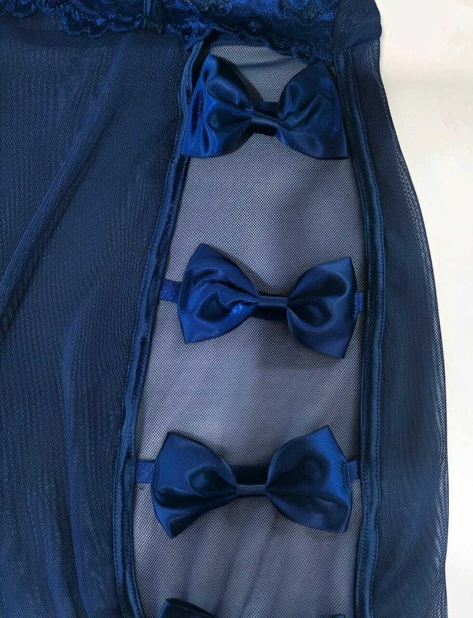 Camisola transparente com calcinha
