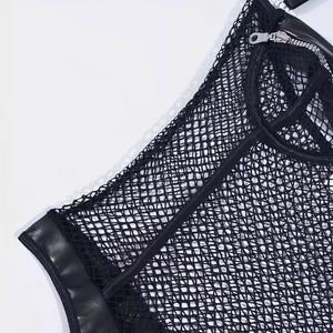 Body sexy com ziper