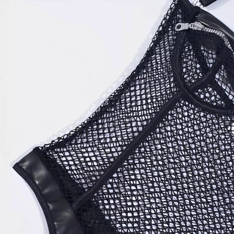Body sexy com ziper